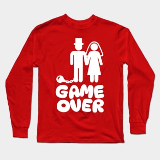 Funny Wedding Marriage Game Over Long Sleeve T-Shirt